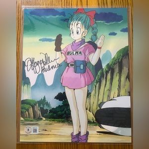 Tiffany Vollmer Autographed 8x10 Photo! Inscribed “Bulma”